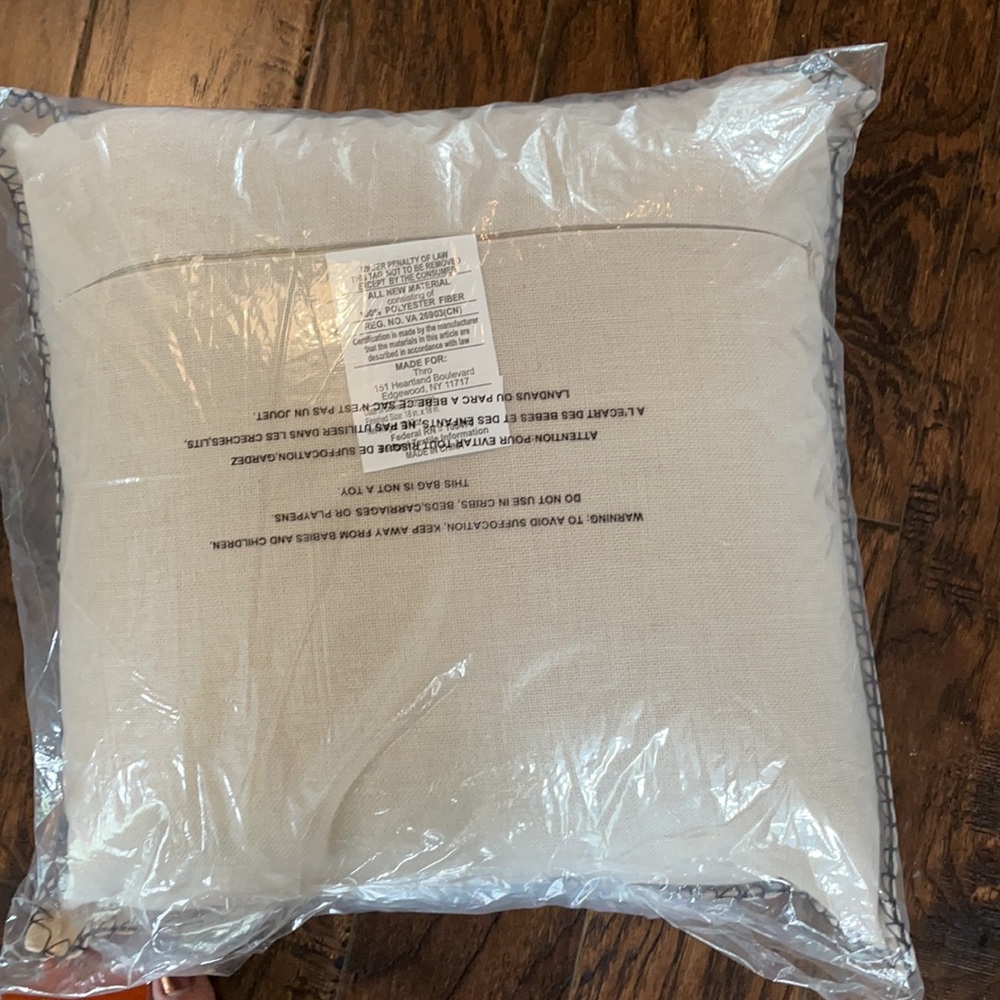 NWT!!!  Harvest pumpkin patch pillow - Picture 5 of 7